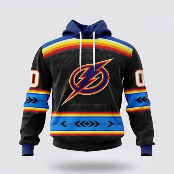 Personalized NHL Tampa Bay Lightning Hoodie Special Native Heritage Design 3D Hoodie