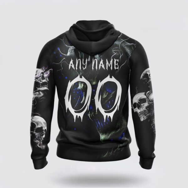 Personalized NHL Tampa Bay Lightning Hoodie Special Skull Art Design 3D Hoodie