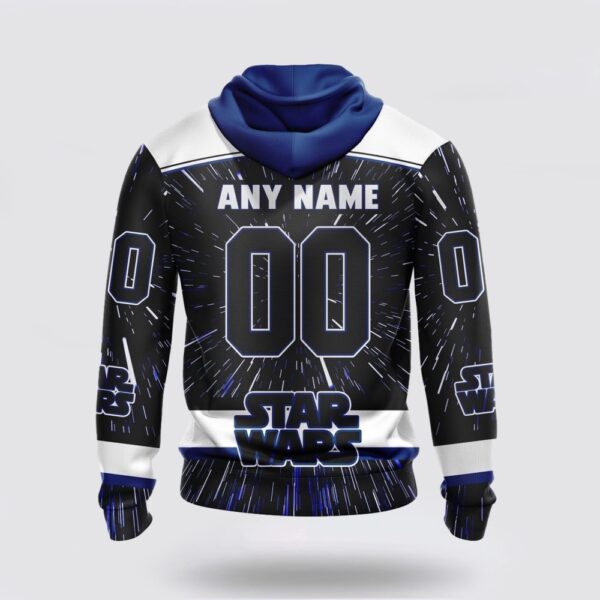 Personalized NHL Tampa Bay Lightning Hoodie X Star Wars Meteor Shower Design 3D Hoodie