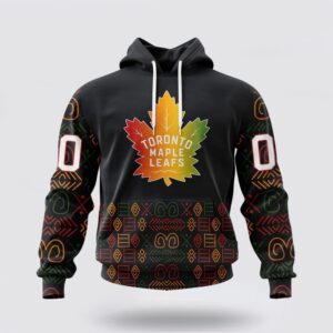 Personalized NHL Toronto Maple Leafs Hoodie Special Design For Black History Month 3D Hoodie 2 1