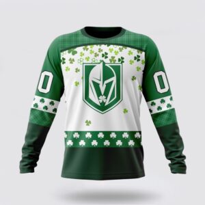 Personalized NHL Vegas Golden Knights Special Design For St Patrick Day 1