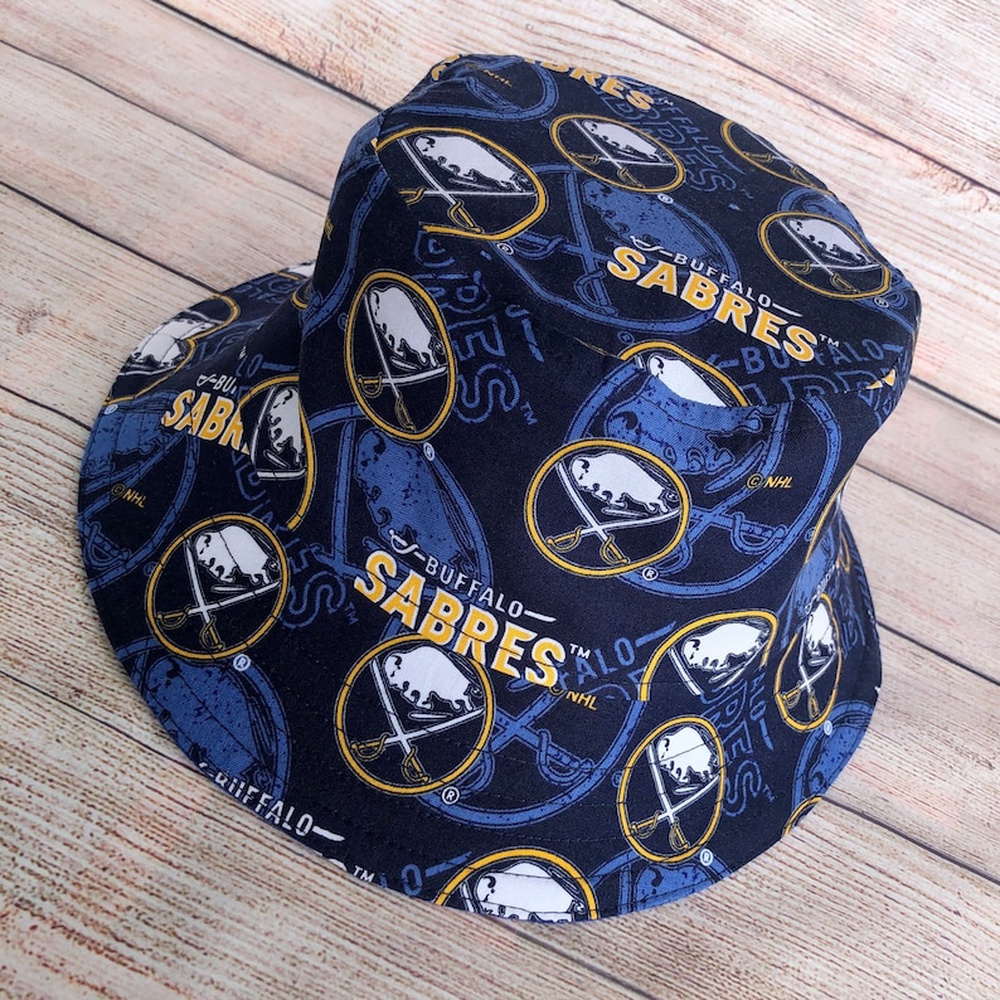 Buffalo Sabres Bucket Hat Hockey Sports Team Hat