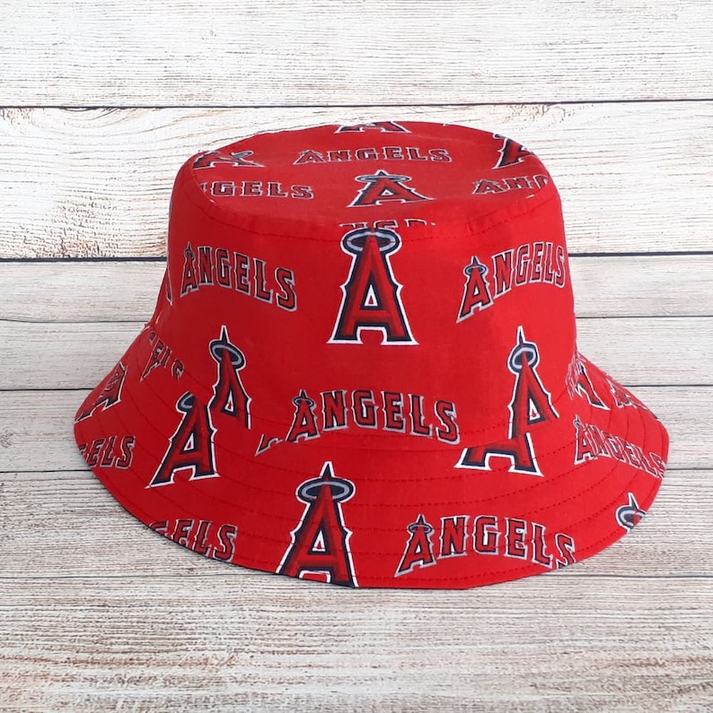Los Angeles Angels Bucket Hat…