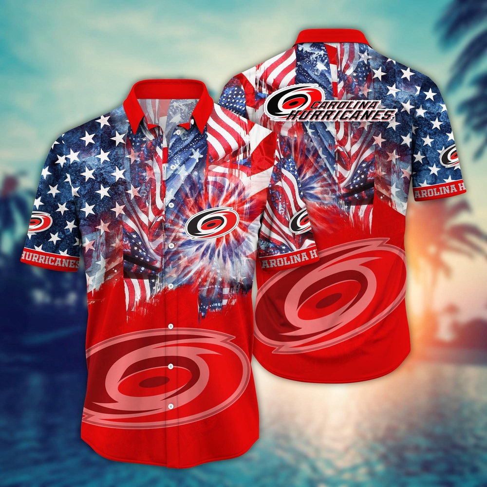 NHL Carolina Hurricanes Hawaii Shirt For Fans Aloha Shirt