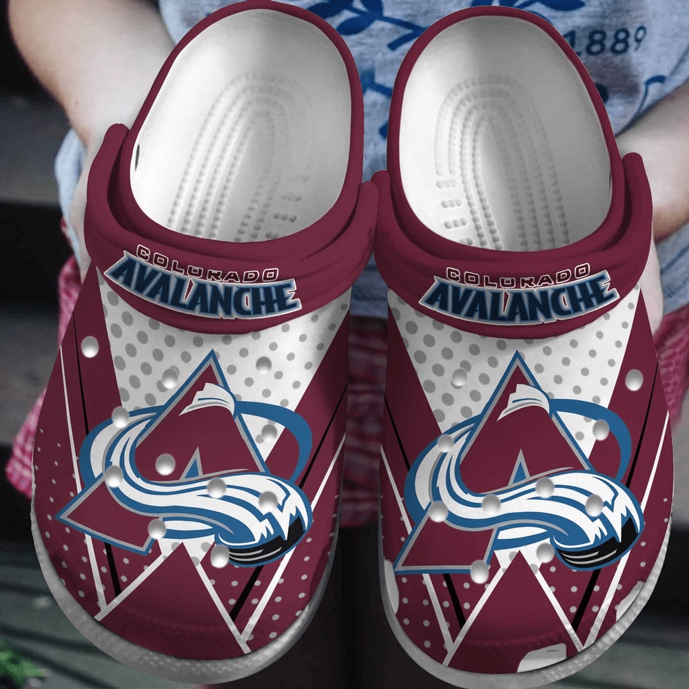 NHL Colorado Avalanche Clogs Shoes…