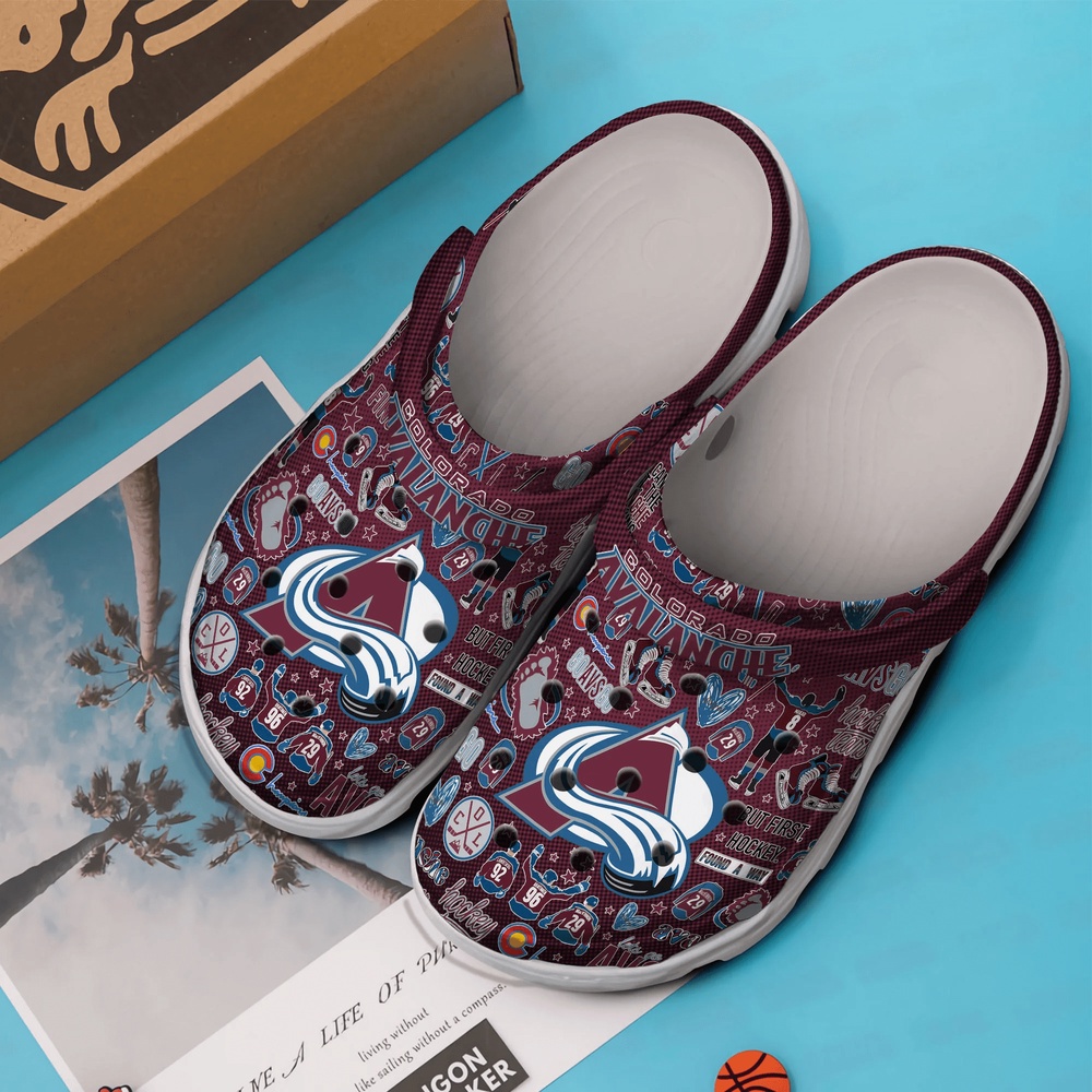 NHL Colorado Avalanche Clogs Shoes…