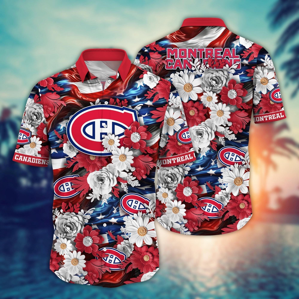 NHL Montreal Canadiens Hawaii Shirt…