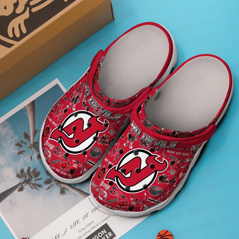 NHL New Jersey Devils Clogs…