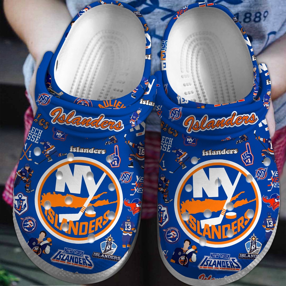NHL New York Islanders Crocs Crocband Clogs For Men Women
