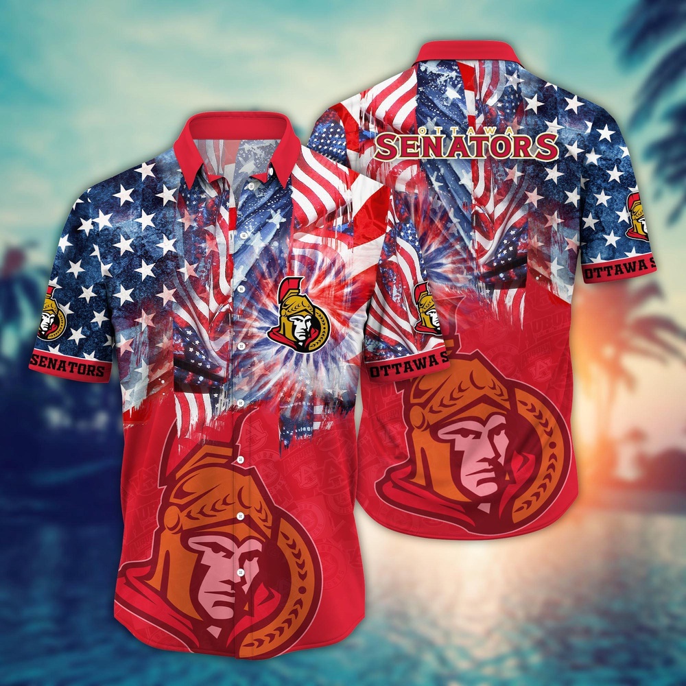 NHL Ottawa Senators Hawaii Shirt…