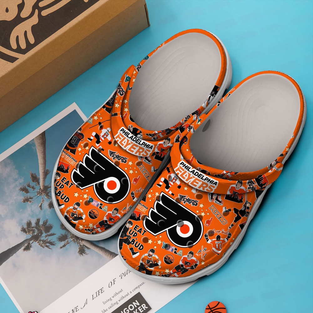 NHL Philadelphia Flyers Clogs Shoes…