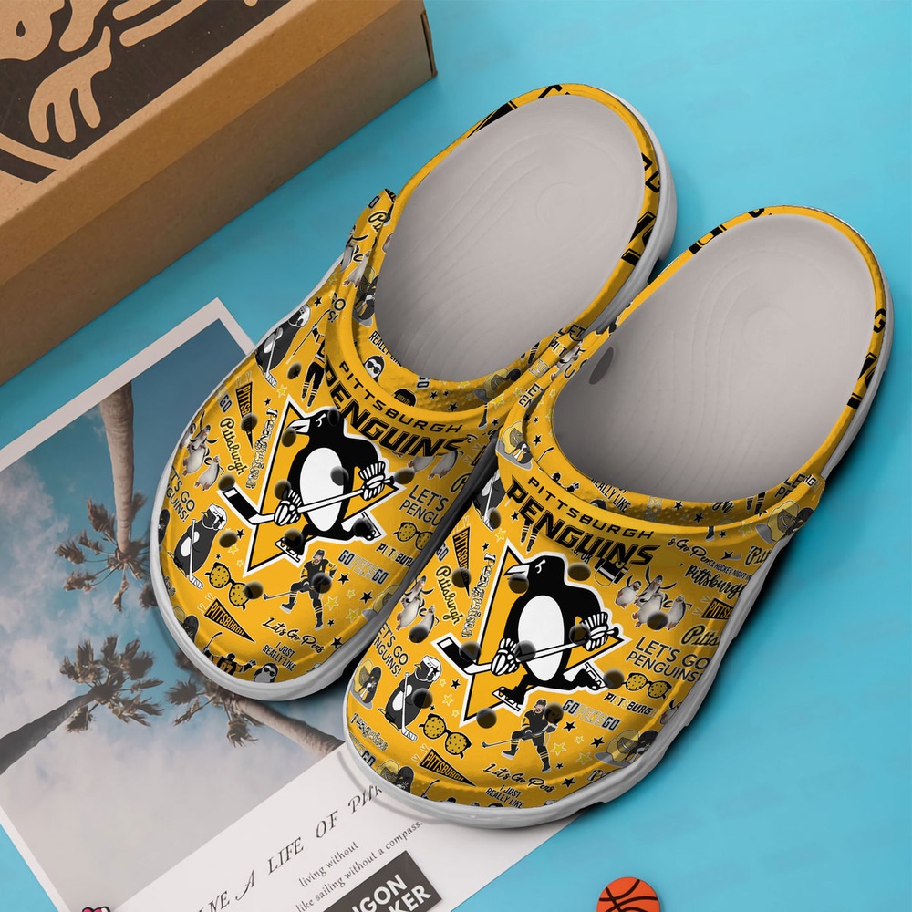 NHL Pittsburgh Penguins Clogs Shoes…