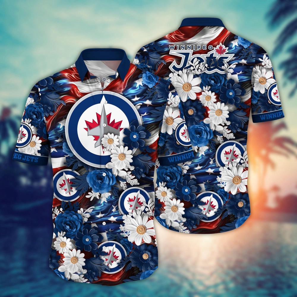 NHL Winnipeg Jets Hawaii Shirt…