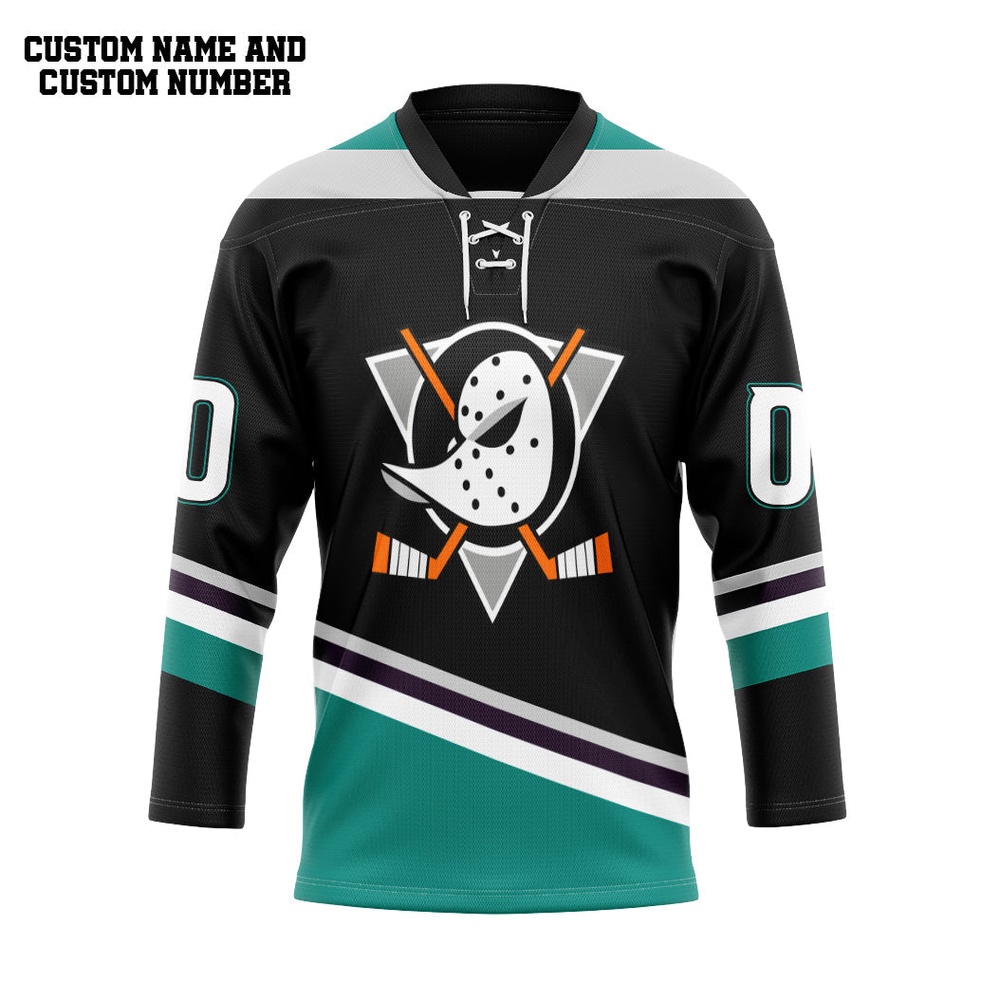 Personalized NHL Anaheim Ducks Hockey Jersey