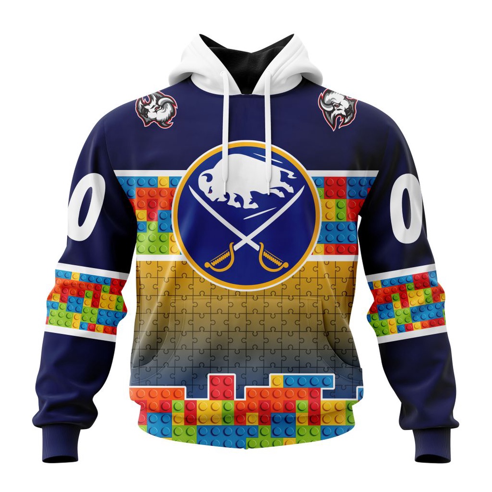 Personalized NHL Buffalo Sabres Autism…