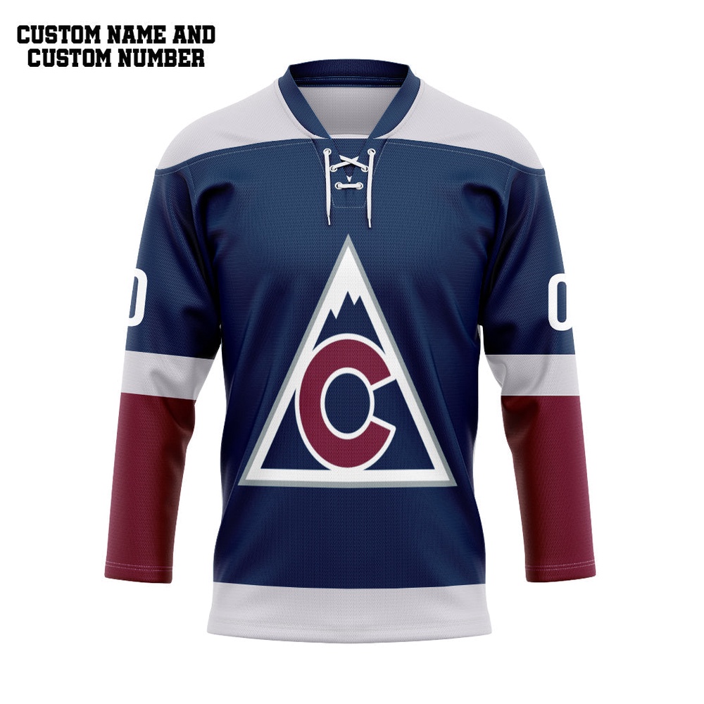 Personalized NHL Colorado Avalanche Hockey Jersey
