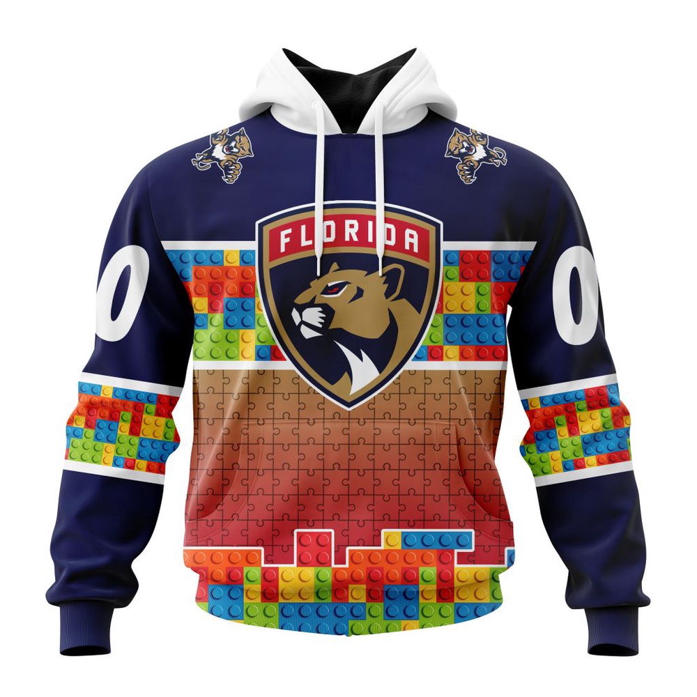 Personalized NHL Florida Panthers Autism…