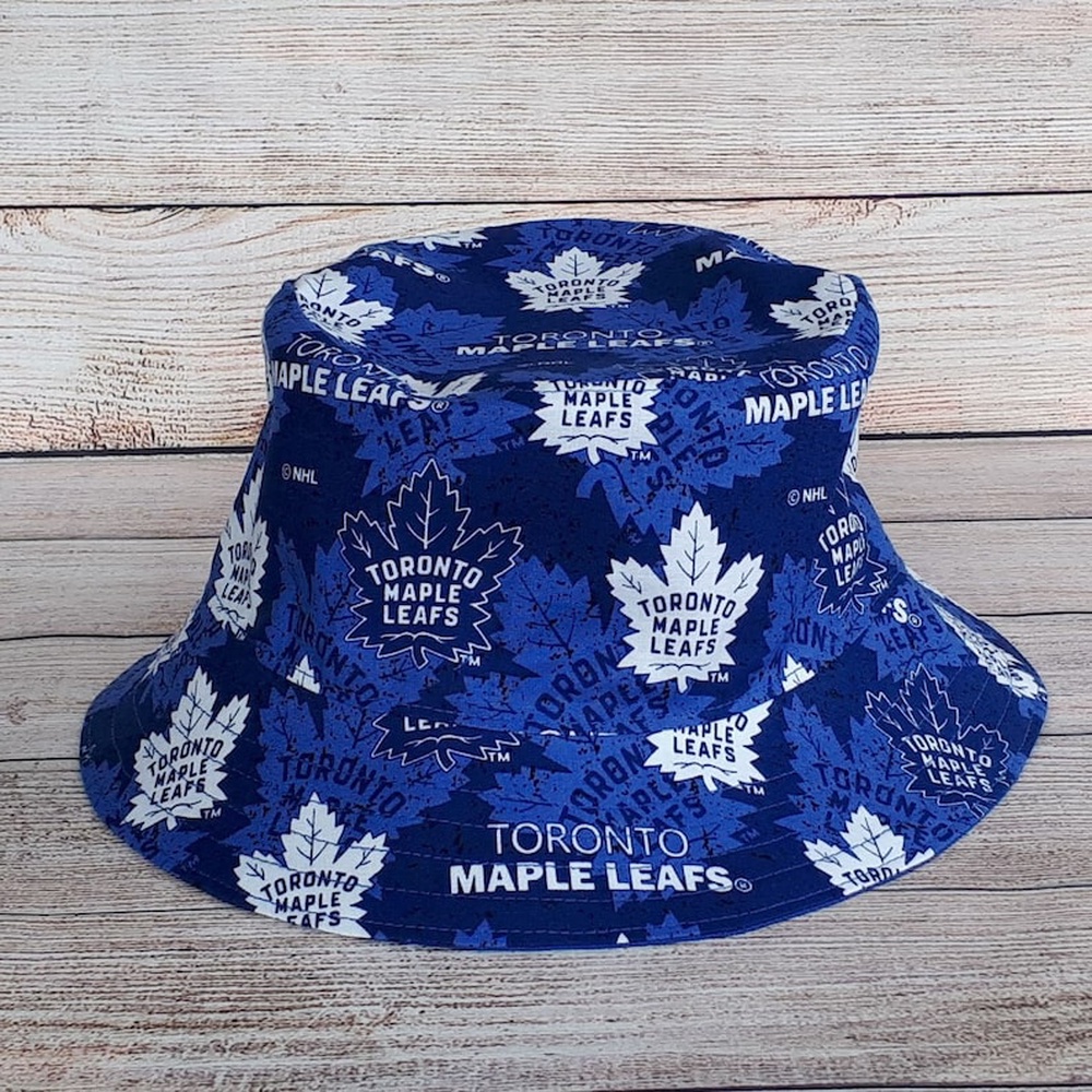 Toronto Maple Leafs Bucket Hat Hockey Sports Team Hat
