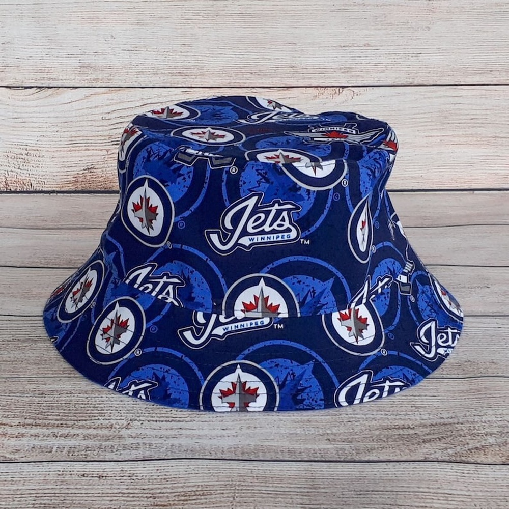 Winnipeg Jets Bucket Hat Hockey Sports Team Hat