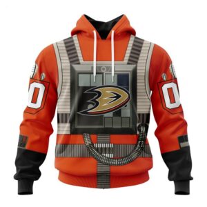 Anaheim Ducks Hoodie Star Wars Rebel Pilot Design Hoodie 1