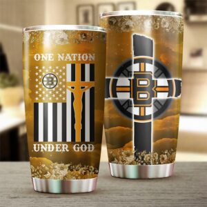 Boston Bruins One Nation Under God Tumbler 2