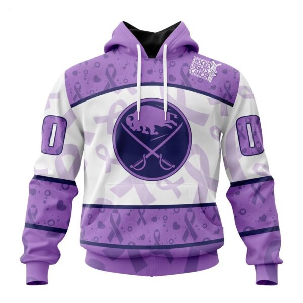 Buffalo Sabres Hoodie Special Lavender – Fight Cancer Hoodie