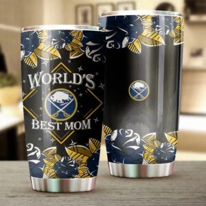 Buffalo Sabres Tumbler Worlds Best Mom 2