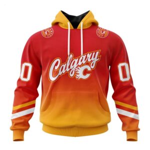 Calgary Flames Hoodie Special Retro…