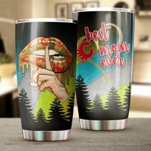 Calgary Flames Tumbler Best Mom…