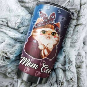 Colorado Avalanche Cat Moms Tumbler Cool and Unique Hockey Gifts 1