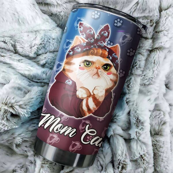 Colorado Avalanche Cat Moms Tumbler Cool and Unique Hockey Gifts