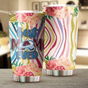 Colorado Avalanche FlowerTumblers Best Mom Ever 2