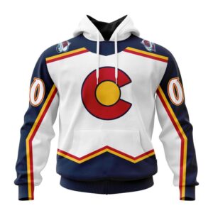 Colorado Avalanche Hoodie Reverse Retro Kits 2024 Hoodie 1