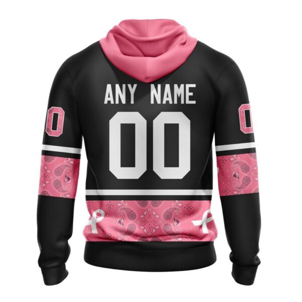 Colorado Avalanche Hoodie Specialized Design In Classic Style With Paisley! WE WEAR PINK BREAST CANCER Hoodie