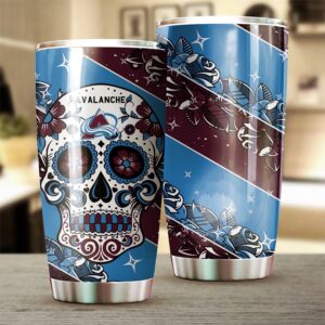 Colorado Avalanche Tumbler A Skull…