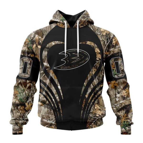 Customized NHL Anaheim Ducks Hoodie Special Camo Hunting Hoodie