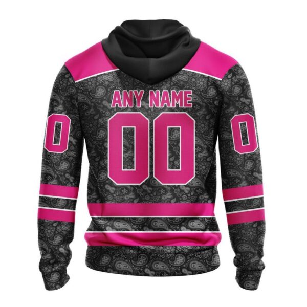 Customized NHL Anaheim Ducks Hoodie Special Pink In The Rink Fight Breast Cancer Hoodie