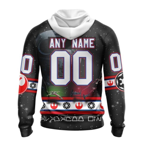 Customized NHL Anaheim Ducks Hoodie Special Star Wars Design Hoodie