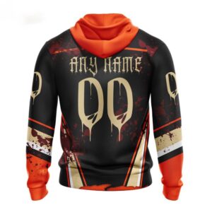 Customized NHL Anaheim Ducks Hoodie Specialized Design Jersey With Your Ribs For Halloween Hoodie 2