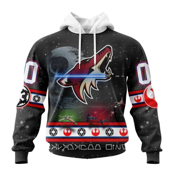 Customized NHL Arizona Coyotes Hoodie Special Star Wars Design Hoodie