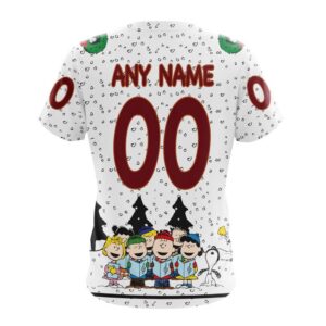 Customized NHL Arizona Coyotes T Shirt Special Peanuts Design T Shirt 2