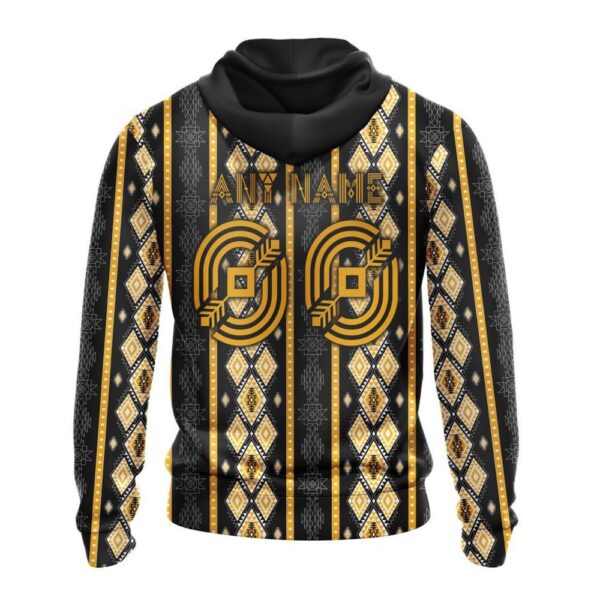 Customized NHL Boston Bruins Hoodie Special Skull Native Design Hoodie