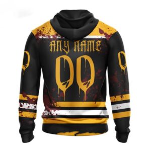 Customized NHL Boston Bruins Hoodie Specialized Design Jersey With Your Ribs For Halloween Hoodie 2