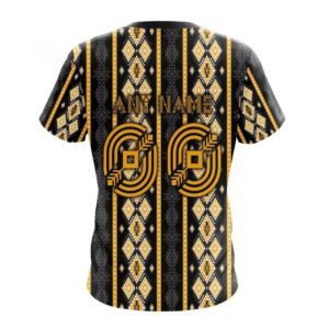 Customized NHL Boston Bruins T Shirt Special Skull Native Design T Shirt 2