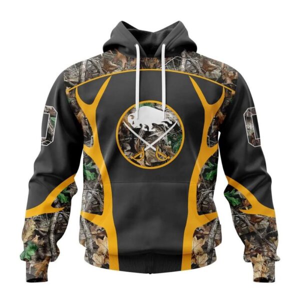 Customized NHL Buffalo Sabres Hoodie Special Camo Hunting Design Hoodie