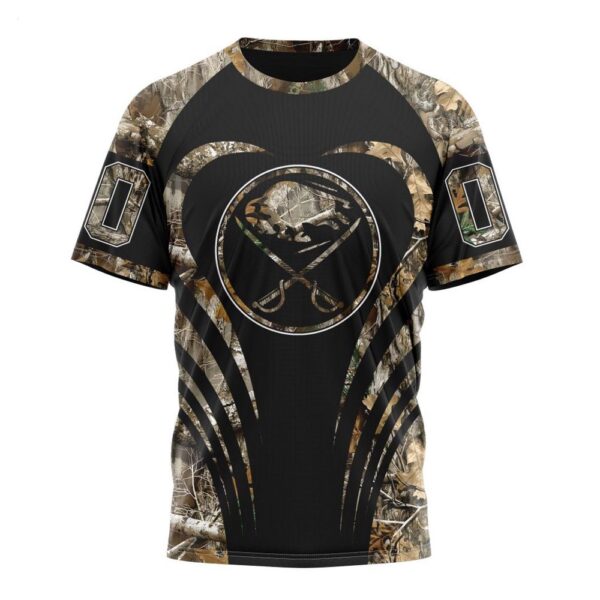 Customized NHL Buffalo Sabres T-Shirt Special Camo Hunting T-Shirt