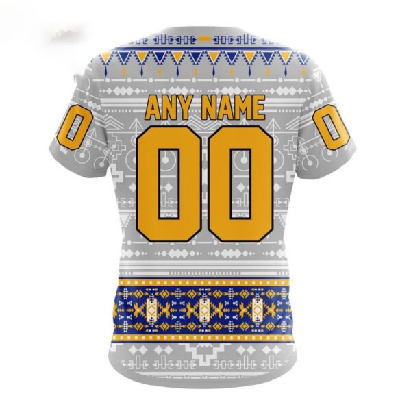 Customized NHL Buffalo Sabres T-Shirt Special Native Design T-Shirt