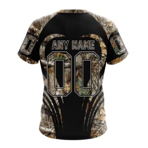 Customized NHL Calgary Flames T Shirt Special Camo Hunting T Shirt 2