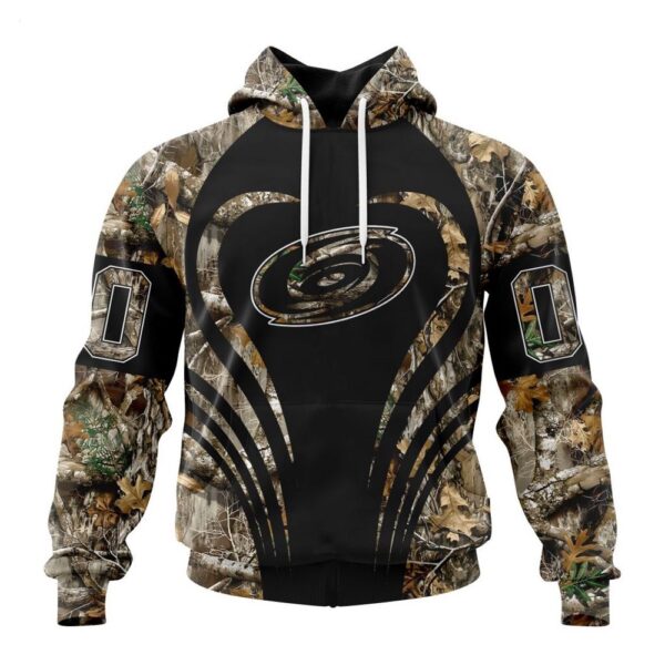 Customized NHL Carolina Hurricanes Hoodie Special Camo Hunting Hoodie