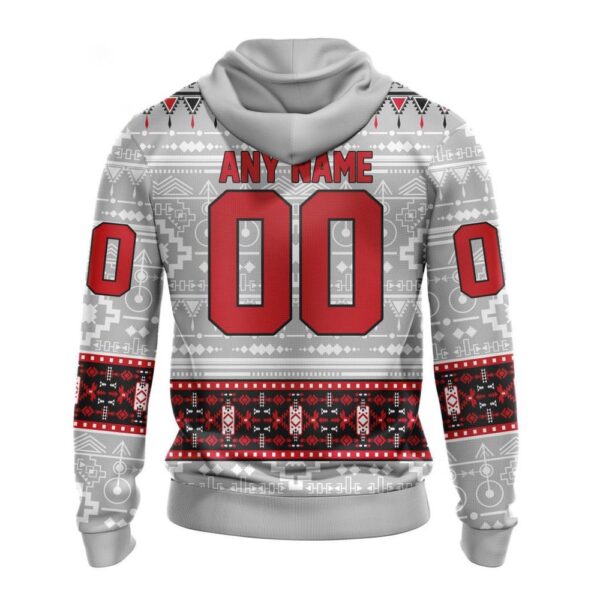 Customized NHL Carolina Hurricanes Hoodie Special Native Design Hoodie